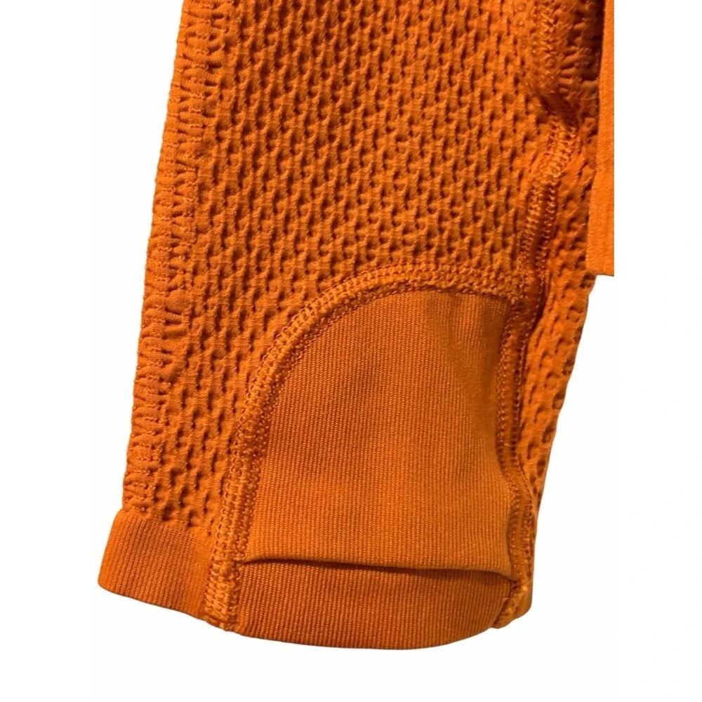 Athleta Flurry Force Insulated Primaloft Jacket 2.0 Large Rust Orange EUC
